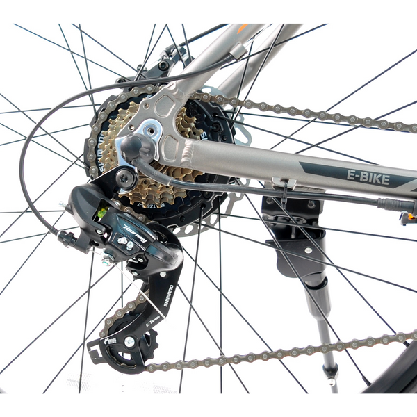 Електровелосипед ROCKSHARK 27,5" MTB AL "ROCK003" E-BIKE 350W 4037E фото