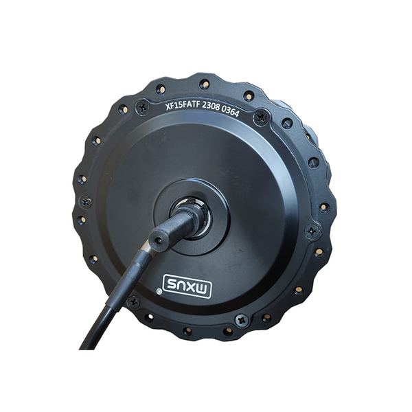 Мотор-колесо MXUS XF15F FATBIKE 48V 750W переднє редукторне для фетбайка 30014-101 фото