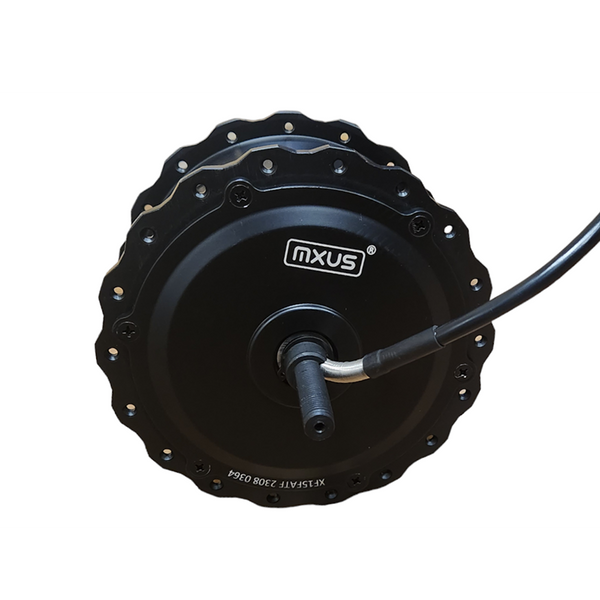 Мотор-колесо MXUS XF15F FATBIKE 48V 750W переднє редукторне для фетбайка 30014-101 фото