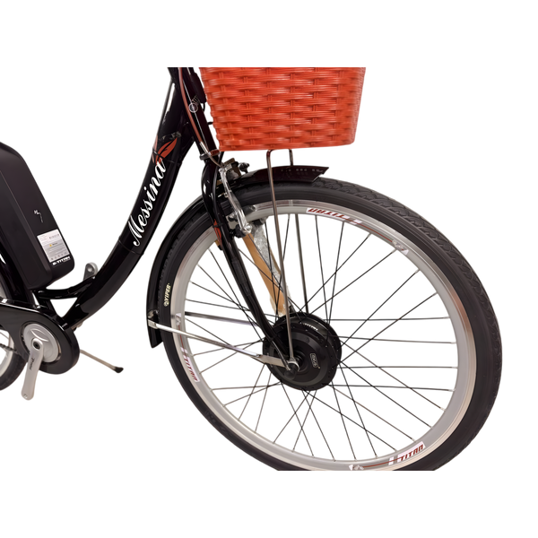 Електровелосипед Titan Messina 28" 18" Чорний 500W 48V10Ah (передній) 00-00006084 фото