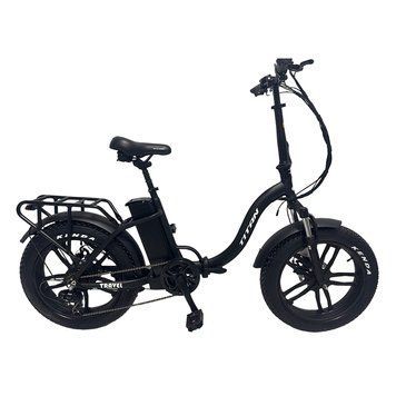 Електровелосипед E-Titan Travel 20.4" 13" Чорний 20.4ETJA-005660 фото