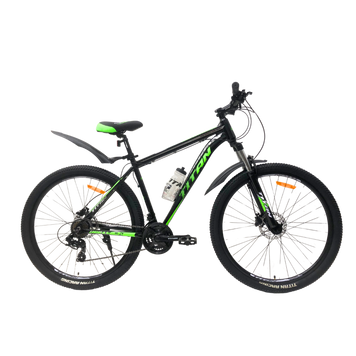 Велосипед Titan Urban 29" 19" Черно-Зеленый 29CJA-000028 фото