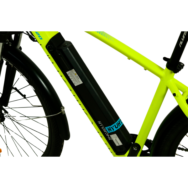 Електровело 29 "Ranger Man yellow Рама17 зад мотор 36V/350W, батарея 36V 12.5A/H, SHIMANO 1*7 SPEED, 00-00004968 фото