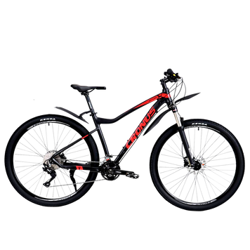Велосипед Cronus BATURO 520 29" 21" Чорно-Червоний 29CRN-003445 фото