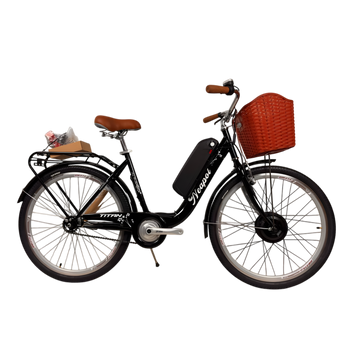 Электровелосипед Titan Neapol 26" 18" Черный передний 500W 48V10Ah 00-00005964 фото