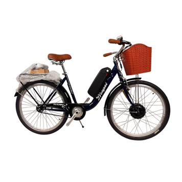 Электровелосипед Titan Neapol 26" 18" Синий передний 500W 48V10Ah 00-00006019 фото