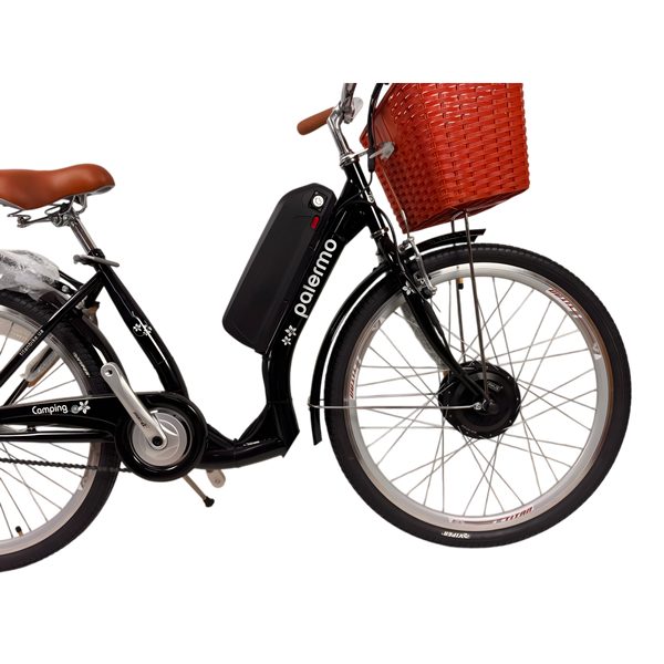 Електровелосипед Titan Palermo 26" 16" Чорний передній 500W 48V10Ah 00-00005647 фото