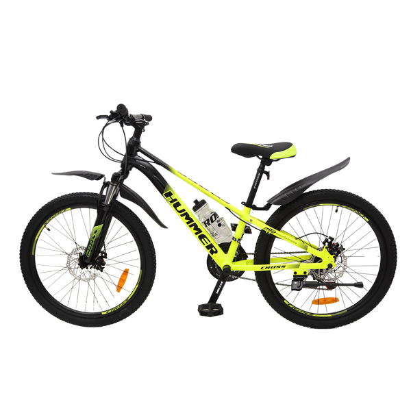 Велосипед Cross Hummer 24" 11" Неоновий жовтий 24CJA-005482 фото