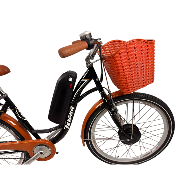 Электровелосипед Titan Verona 26" 18" Черный передний 500W 48V10Ah 00-00006021 фото